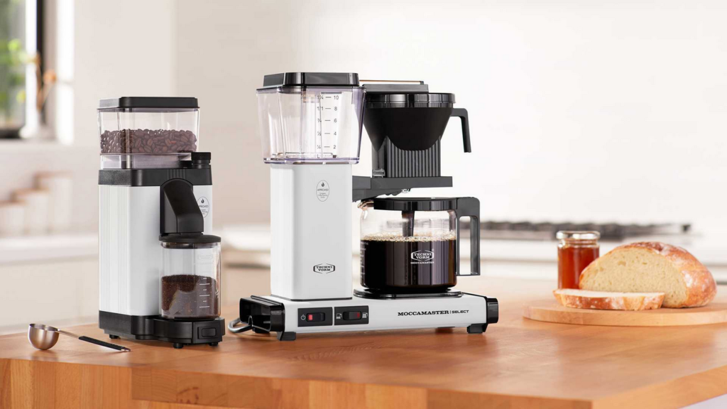 Win a new coffee machine and coffee grinder