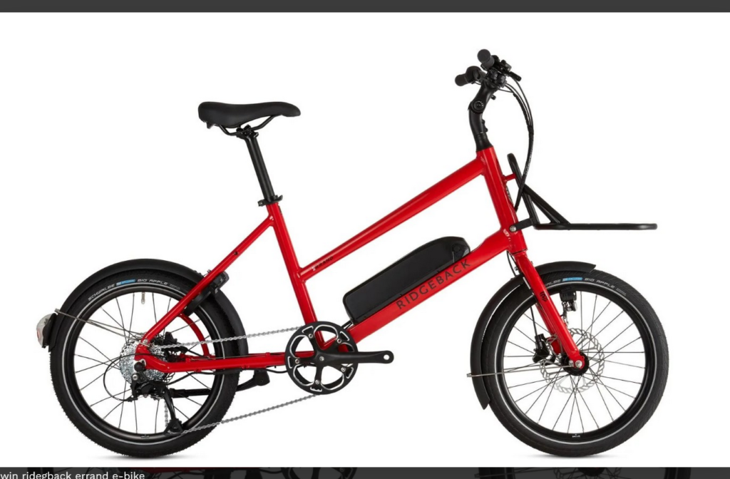 Win a Ridgeback Errand e-bike
